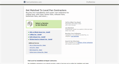 Desktop Screenshot of fancontractors.com